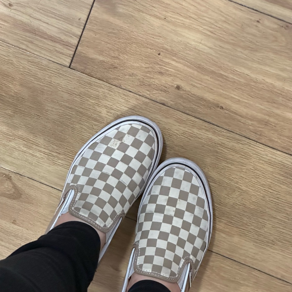 Checkered vans